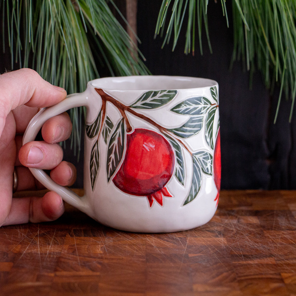 Pomegranate Holiday Mug #1 [15oz]