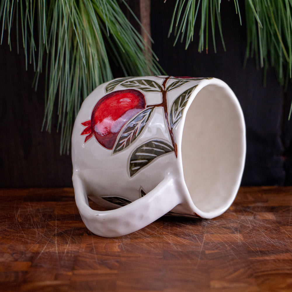 Pomegranate Holiday Mug #2 [16oz]