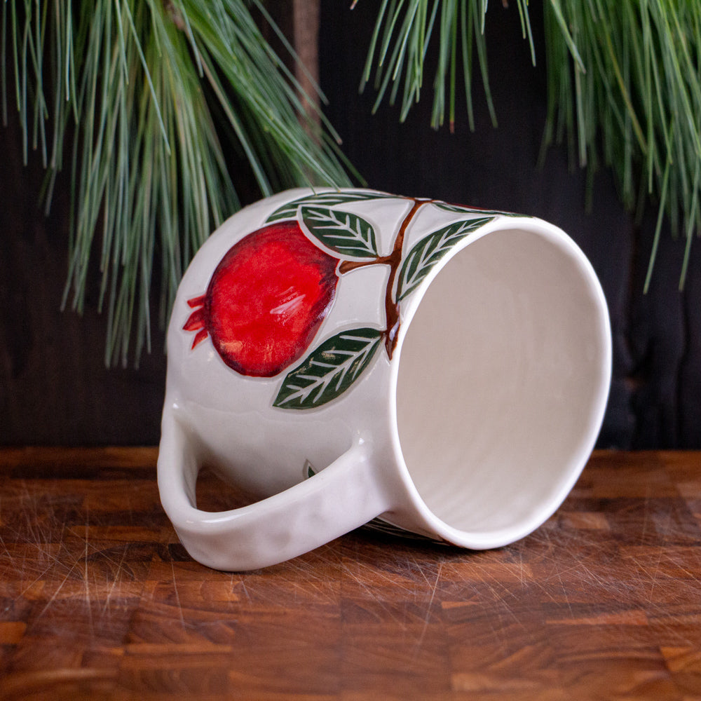 Pomegranate Holiday Mug #3 [16oz]