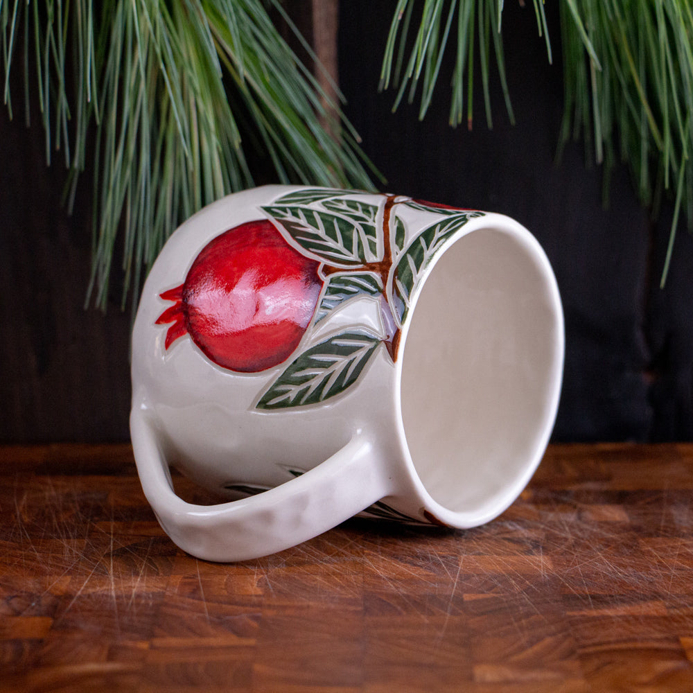 Pomegranate Holiday Mug #5 [16oz]