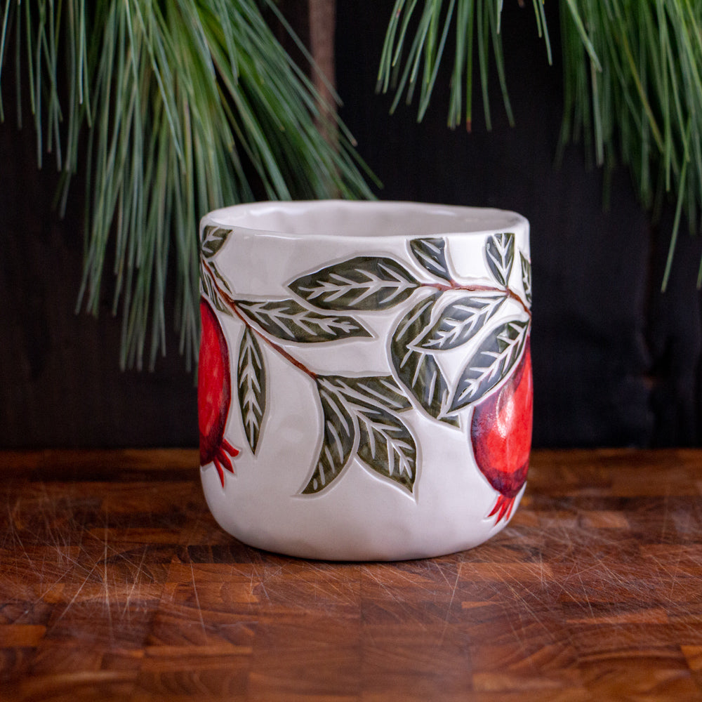 Pomegranate Holiday Mug #6 [14oz]