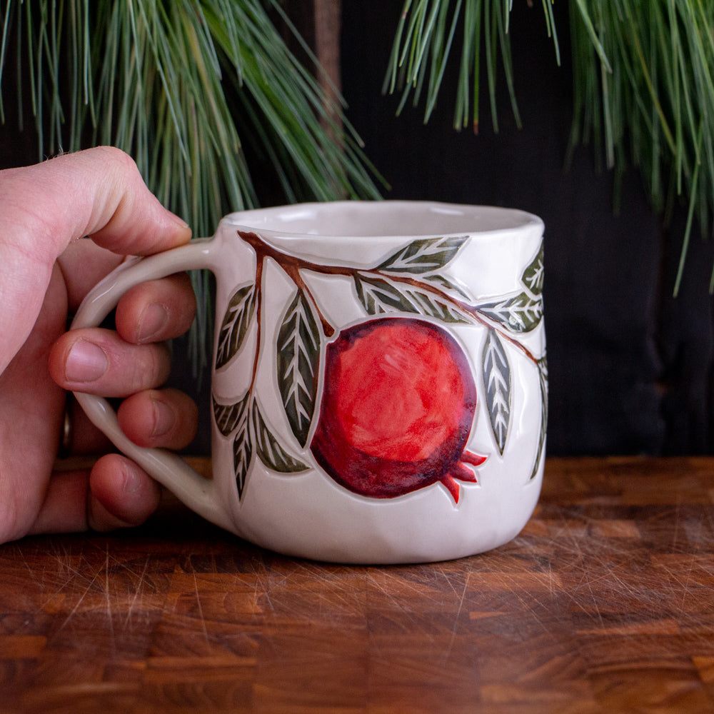 Pomegranate Holiday Mug #6 [14oz]