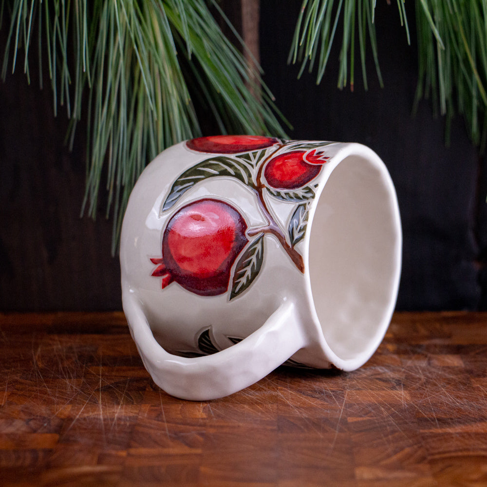 Pomegranate Holiday Mug #6 [14oz]