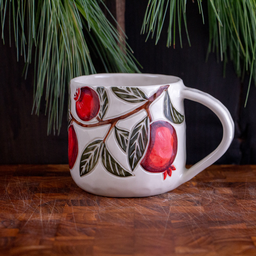 Pomegranate Holiday Mug #7 [14oz]