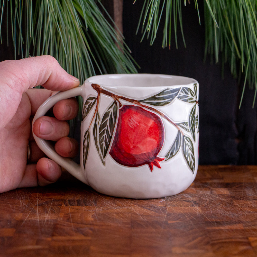 Pomegranate Holiday Mug #7 [14oz]