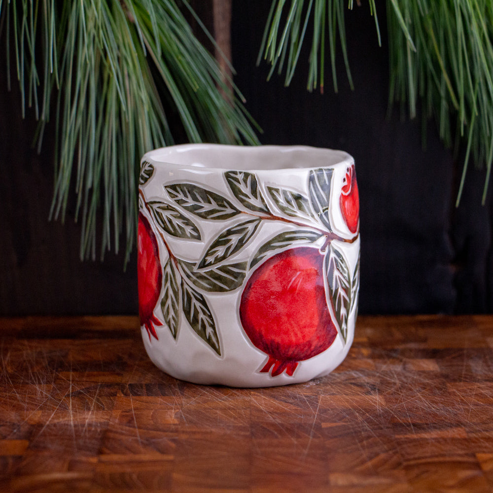 Pomegranate Holiday Mug #8 [13oz]