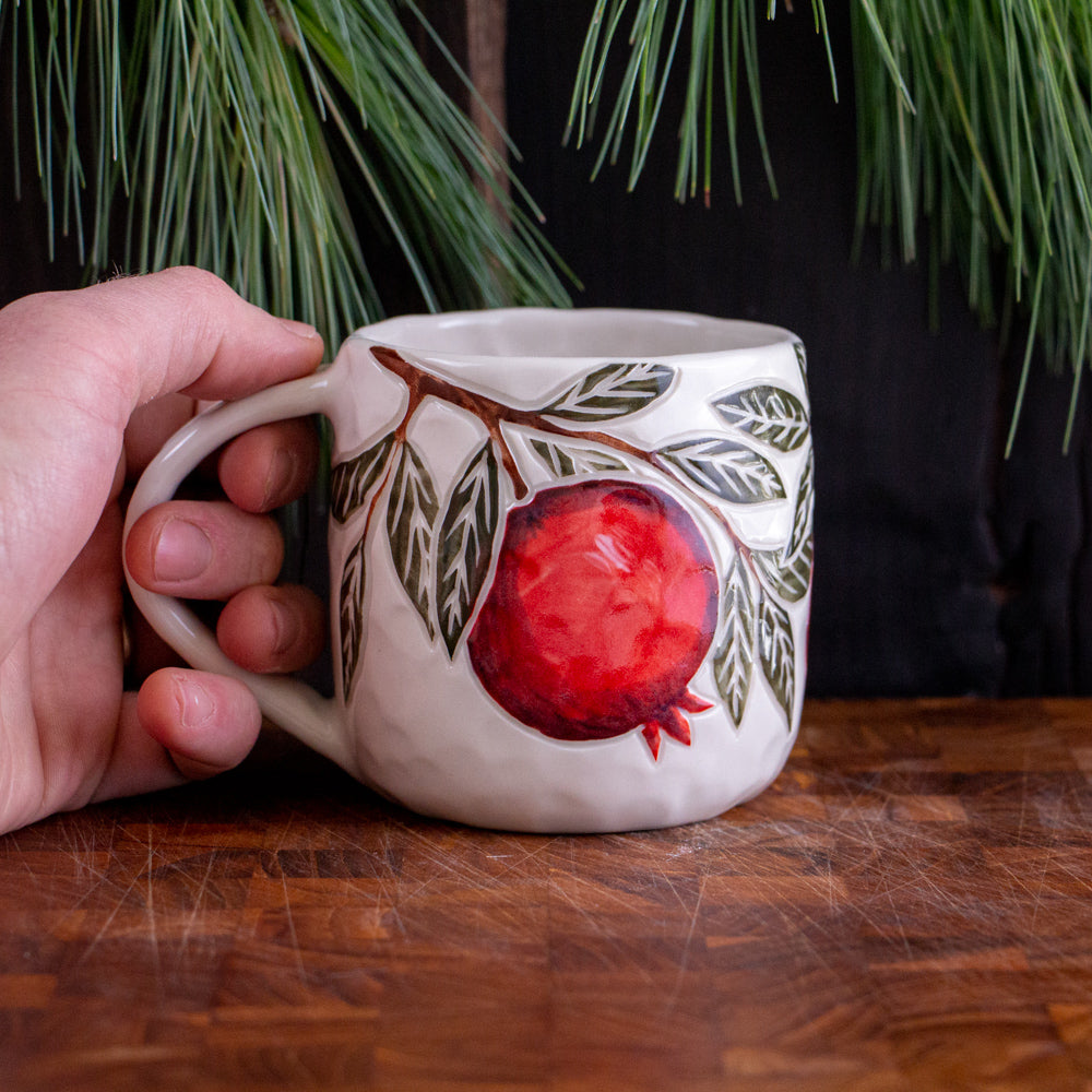 Pomegranate Holiday Mug #8 [13oz]