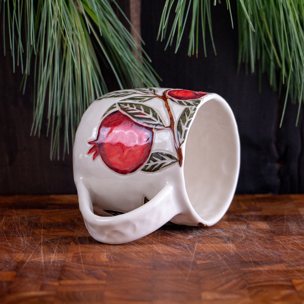 Pomegranate Holiday Mug #8 [13oz]