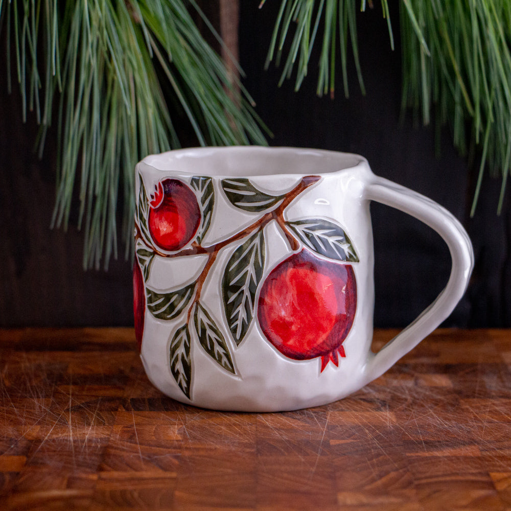 Pomegranate Holiday Mug #9 [14oz]