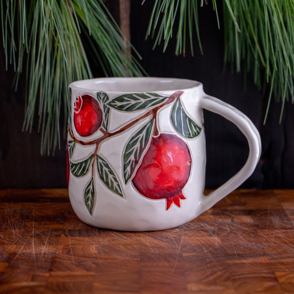 Pomegranate Holiday Mug #10 [15oz]