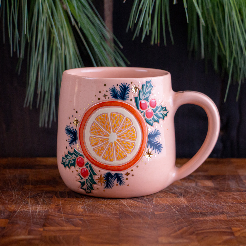 Orange Slice Holiday 2024 Mug #2 [15oz]