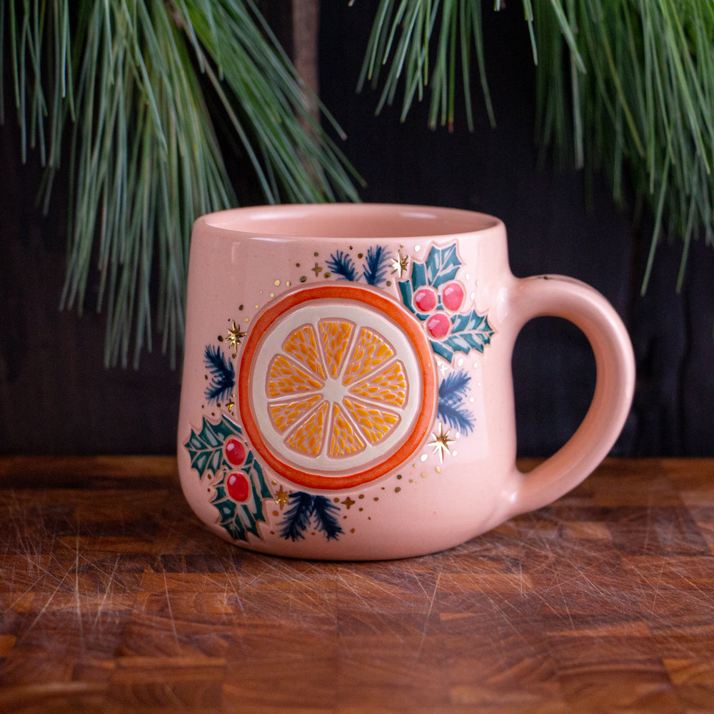 Orange Slice Holiday 2024 Mug #3 [14oz]