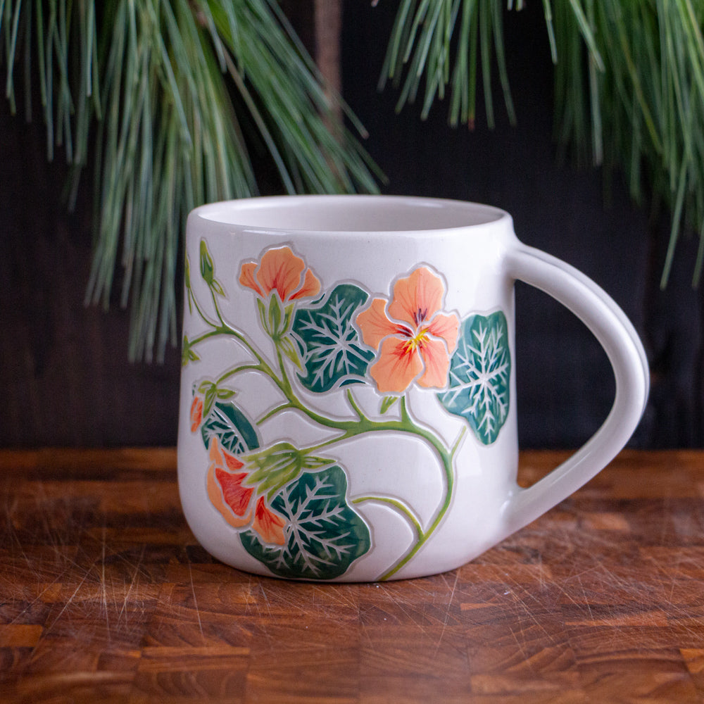 Nasturtium Mug