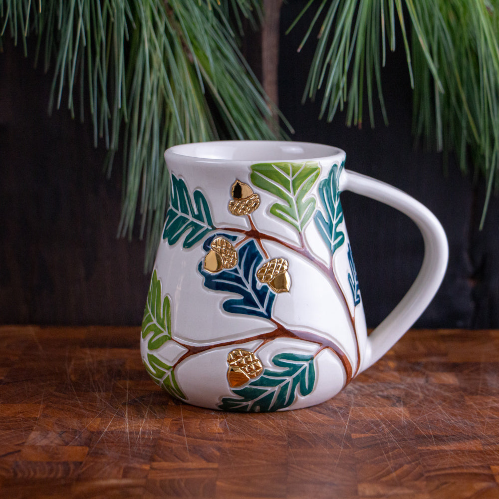 Tall Oak Branch Mug [16oz]