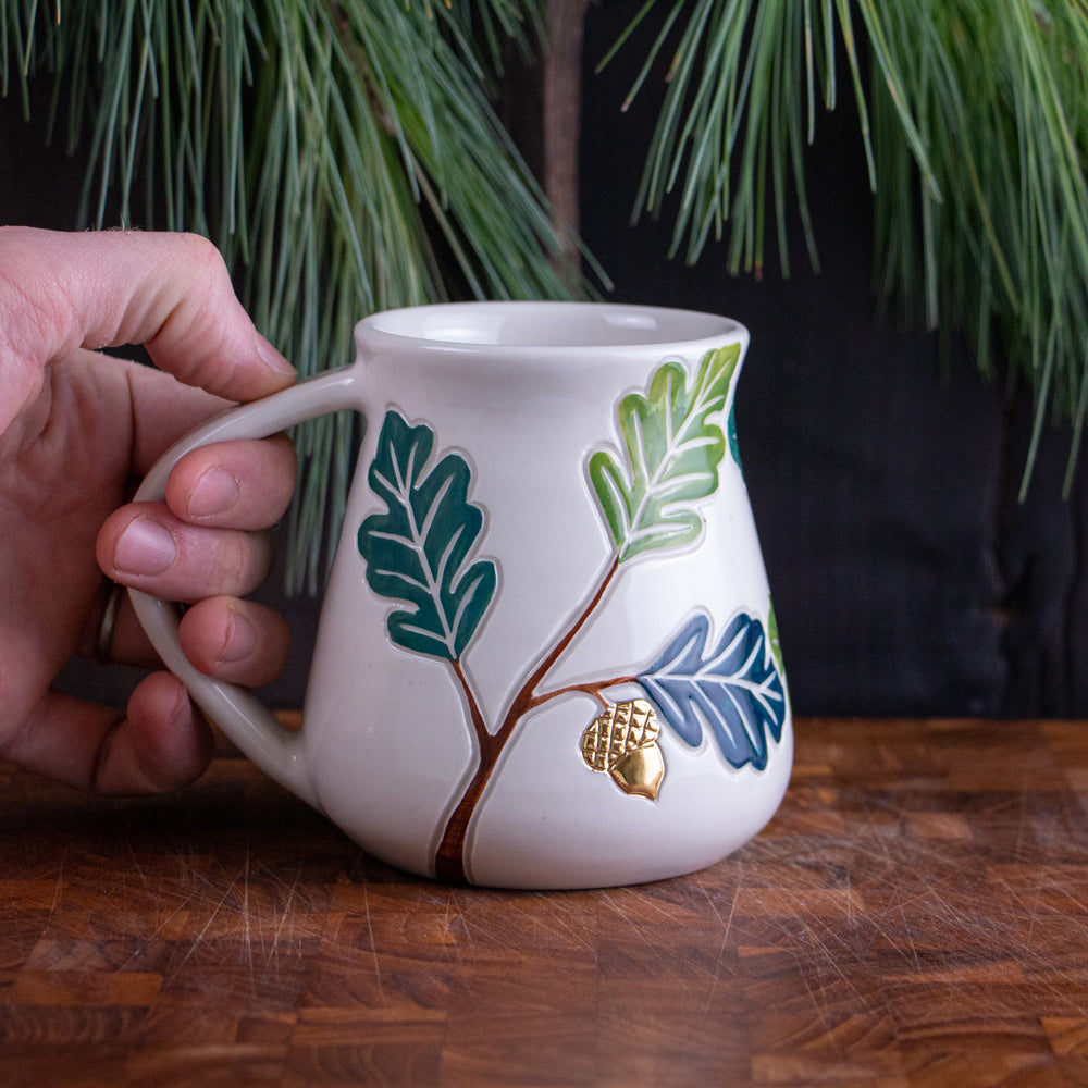 Tall Oak Branch Mug [16oz]