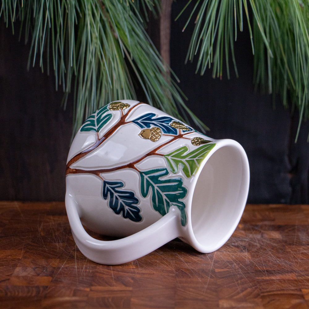 Tall Oak Branch Mug [16oz]