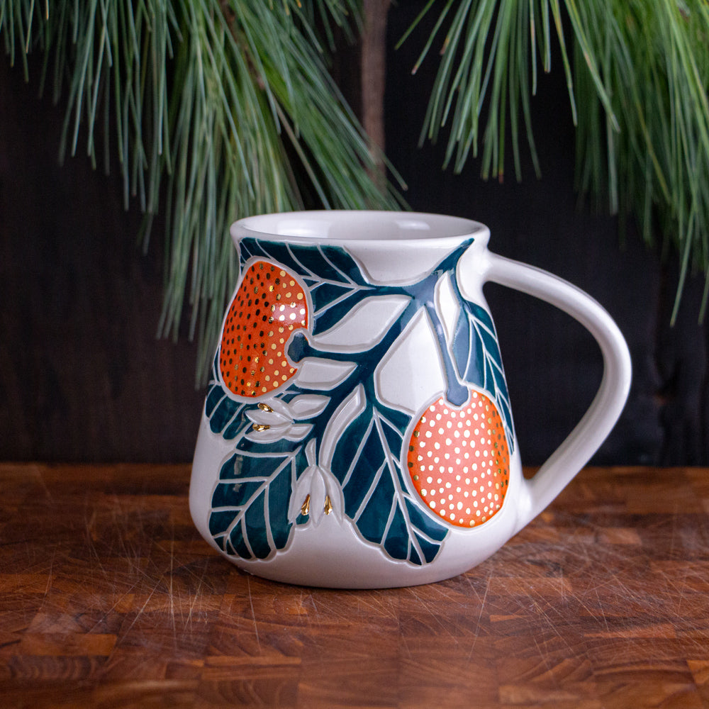 Tall Clementine Mug #3 [16oz]