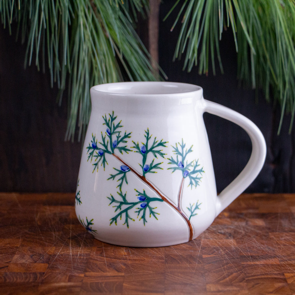 Tall Juniper Sprig Mug [19oz]