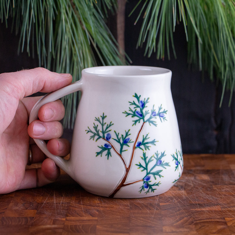 Tall Juniper Sprig Mug [19oz]