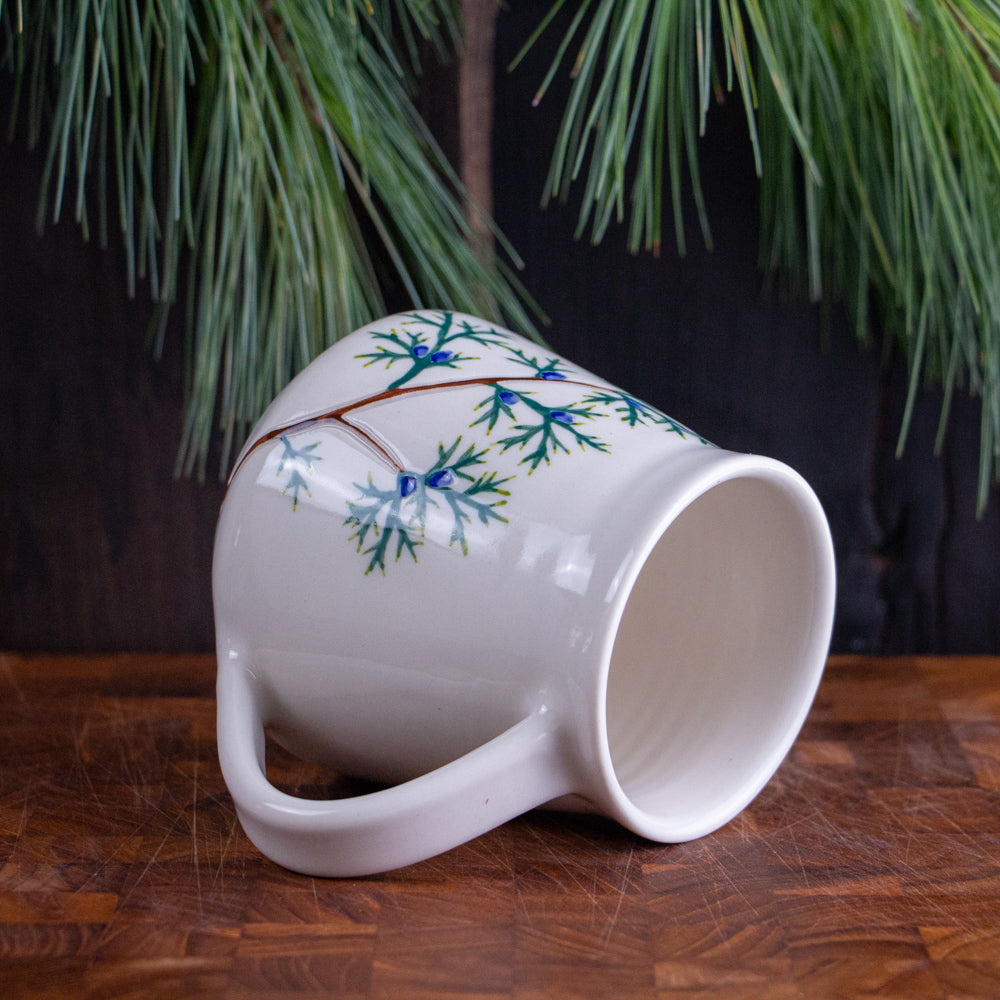 Tall Juniper Sprig Mug [19oz]