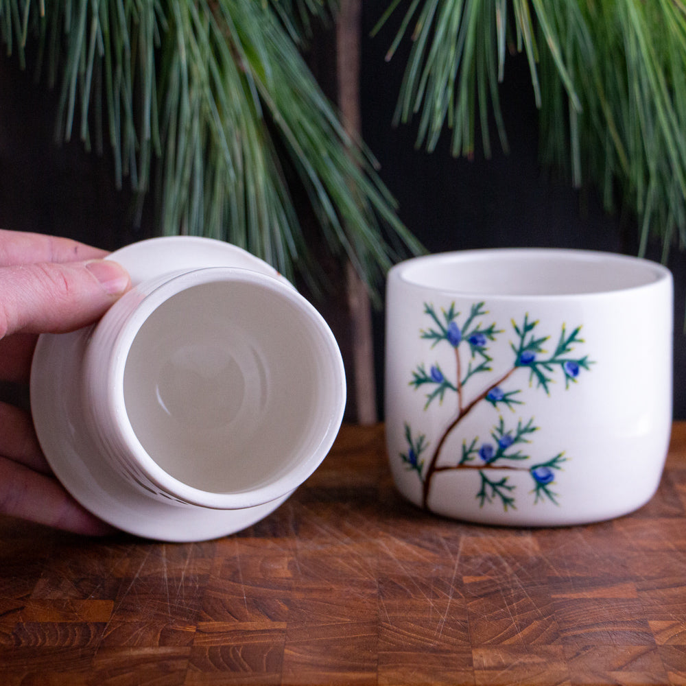 Juniper Sprig Butter Keeper