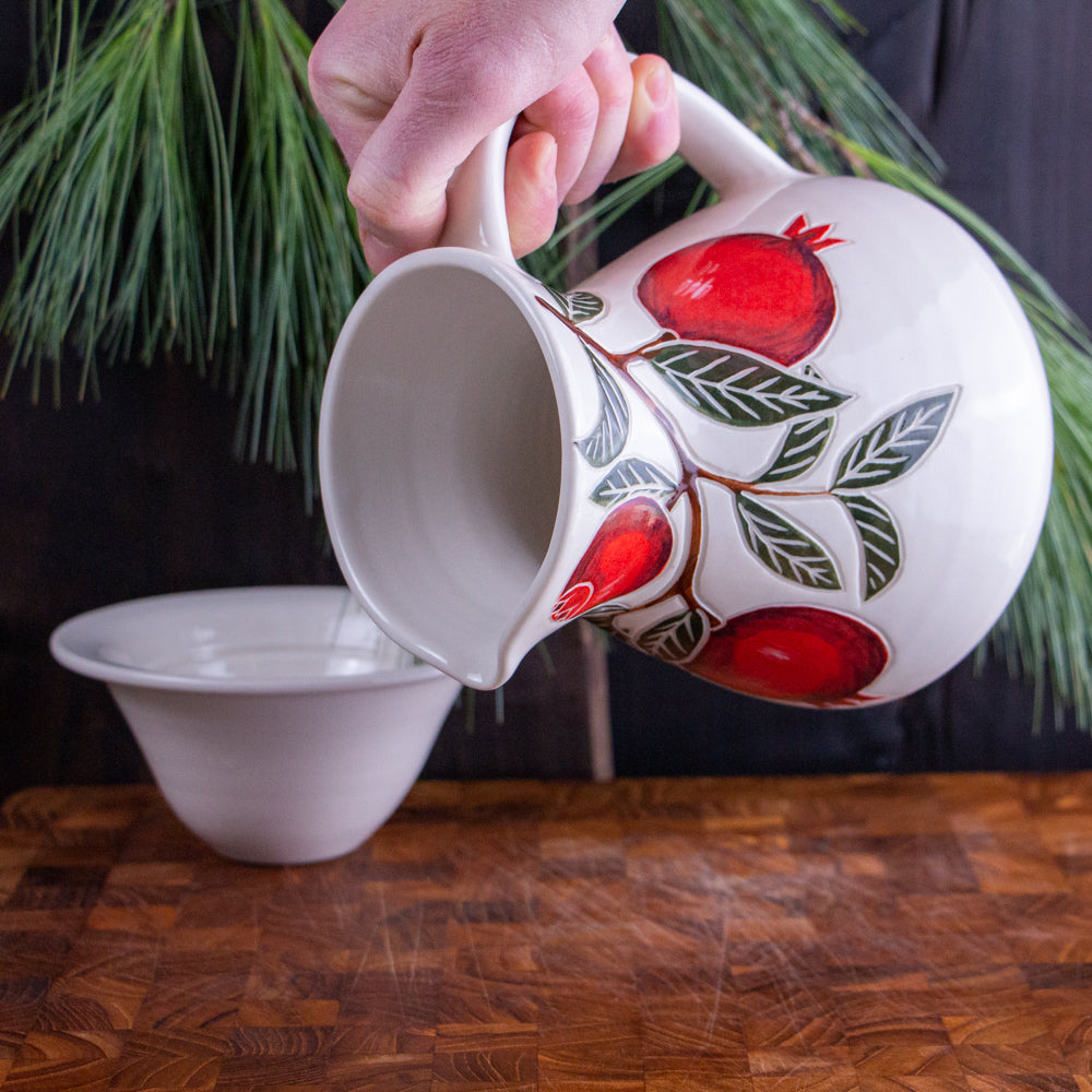 Pomegranate Pour Over Set