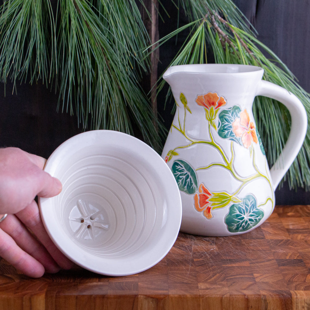 Nasturtium Pour Over Set