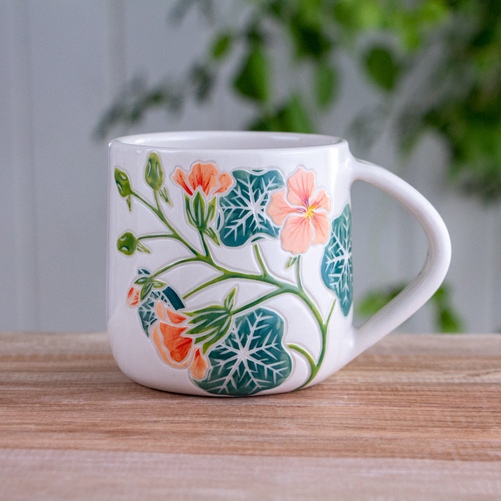 Nasturtium Mug 14-15oz