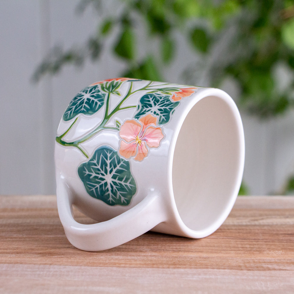 Nasturtium Mug 14-15oz