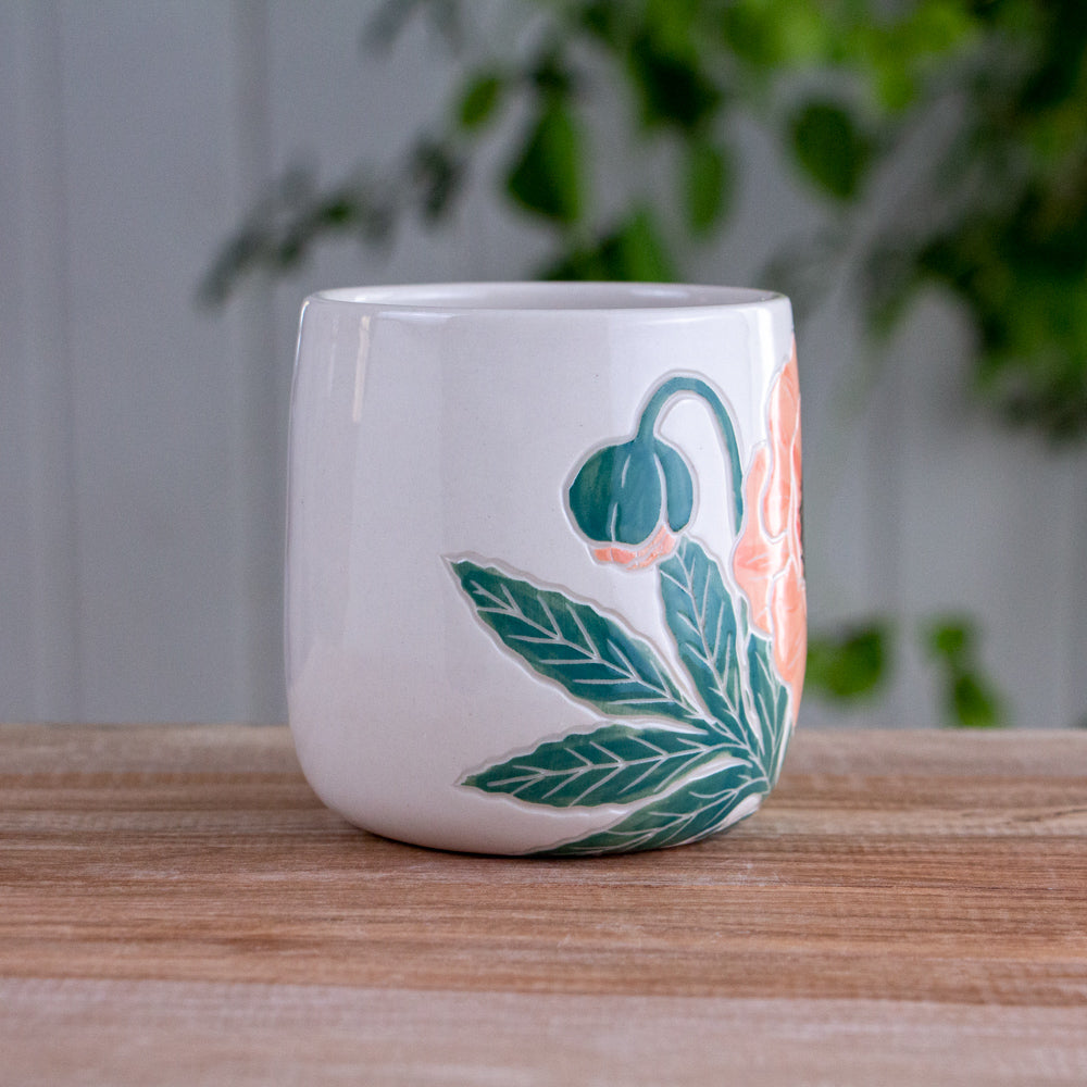 Poppy Botanic Mug