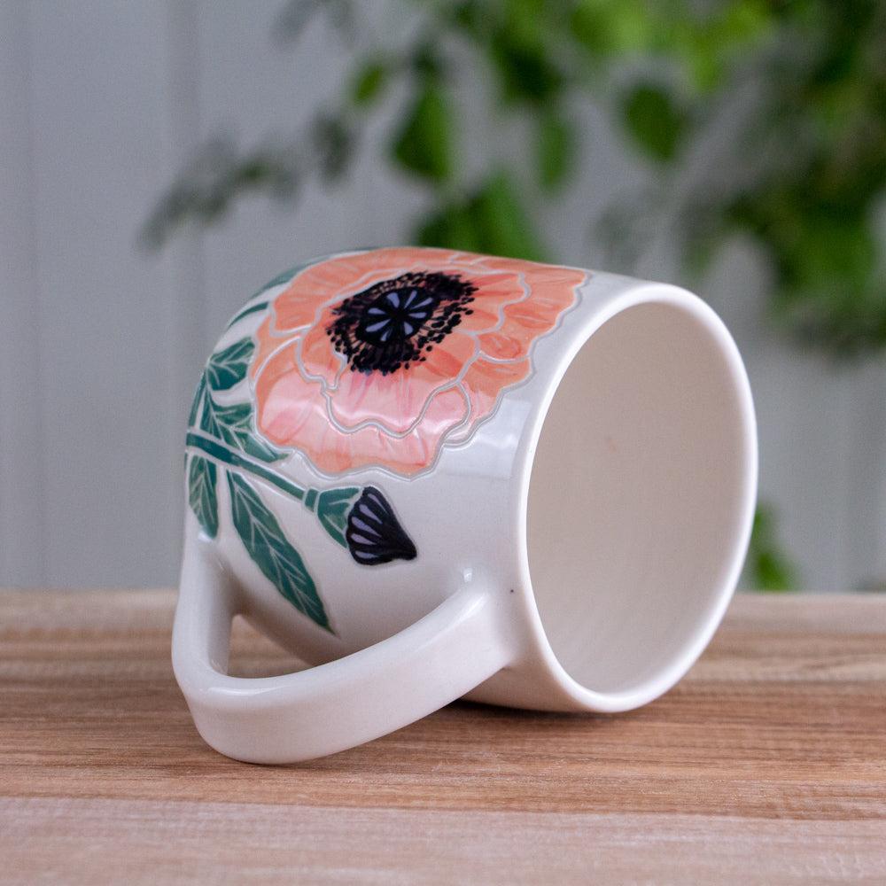 Poppy Botanic Mug