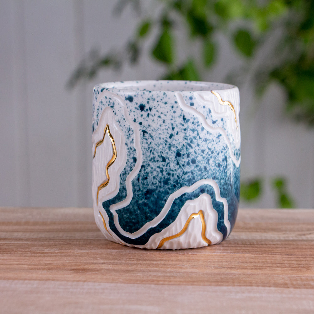 Teal Fade Trail Mug