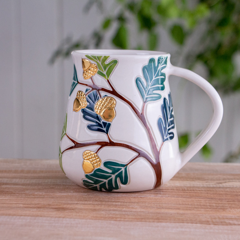 Tall Oak Branch Mug #1 [18oz]