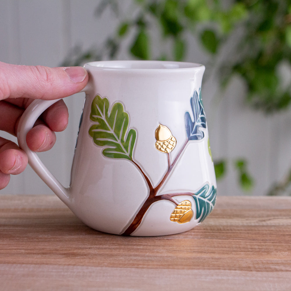 Tall Oak Branch Mug #1 [18oz]