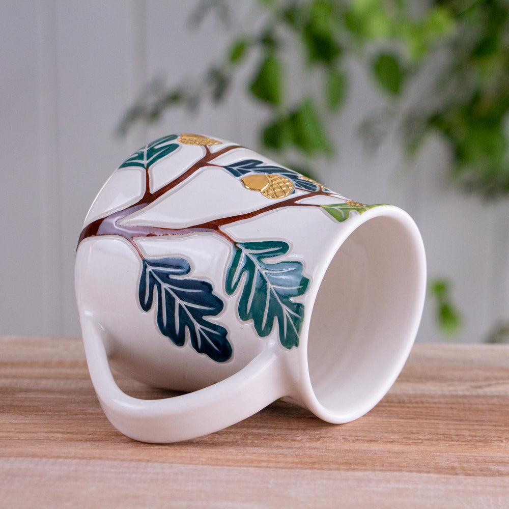 Tall Oak Branch Mug #1 [18oz]