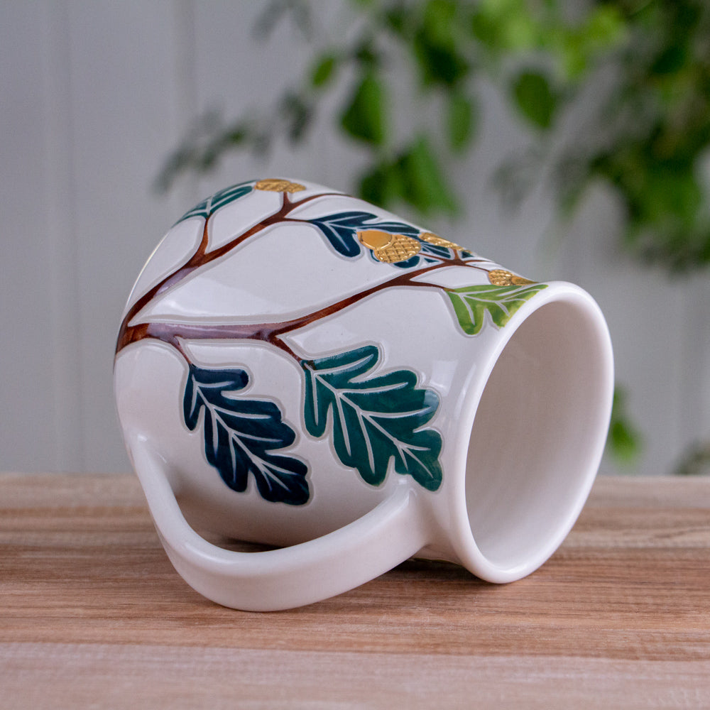 [SECONDS] Tall Oak Branch Mug [19oz]