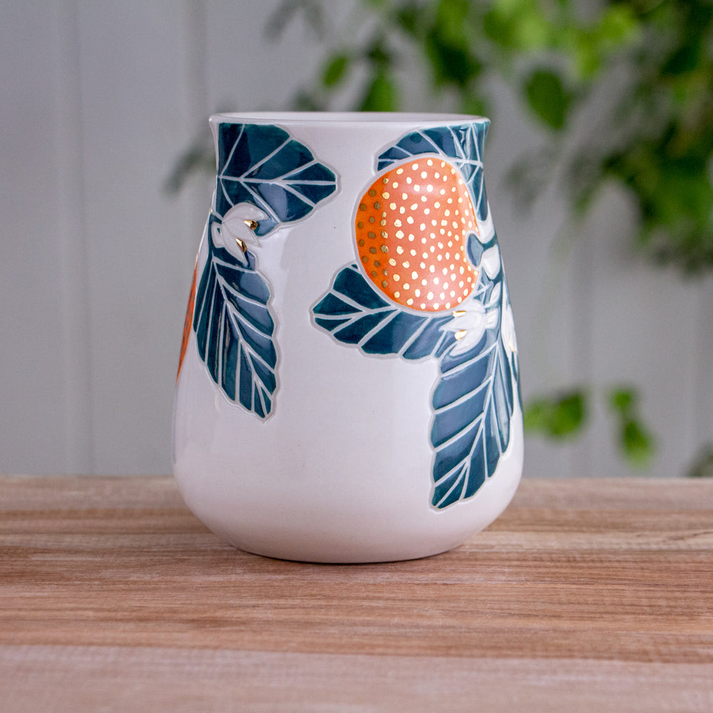 Tall Clementine Mug #2 [20oz]