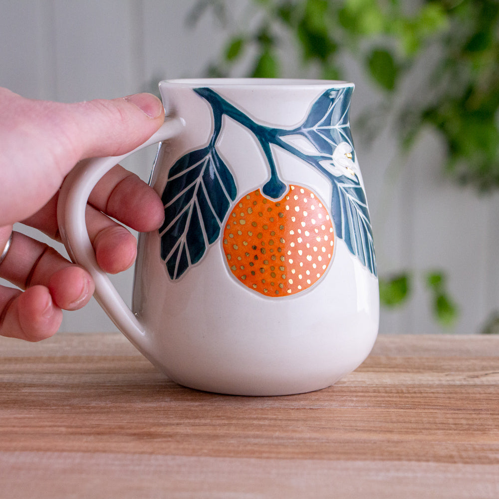 Tall Clementine Mug #2 [20oz]