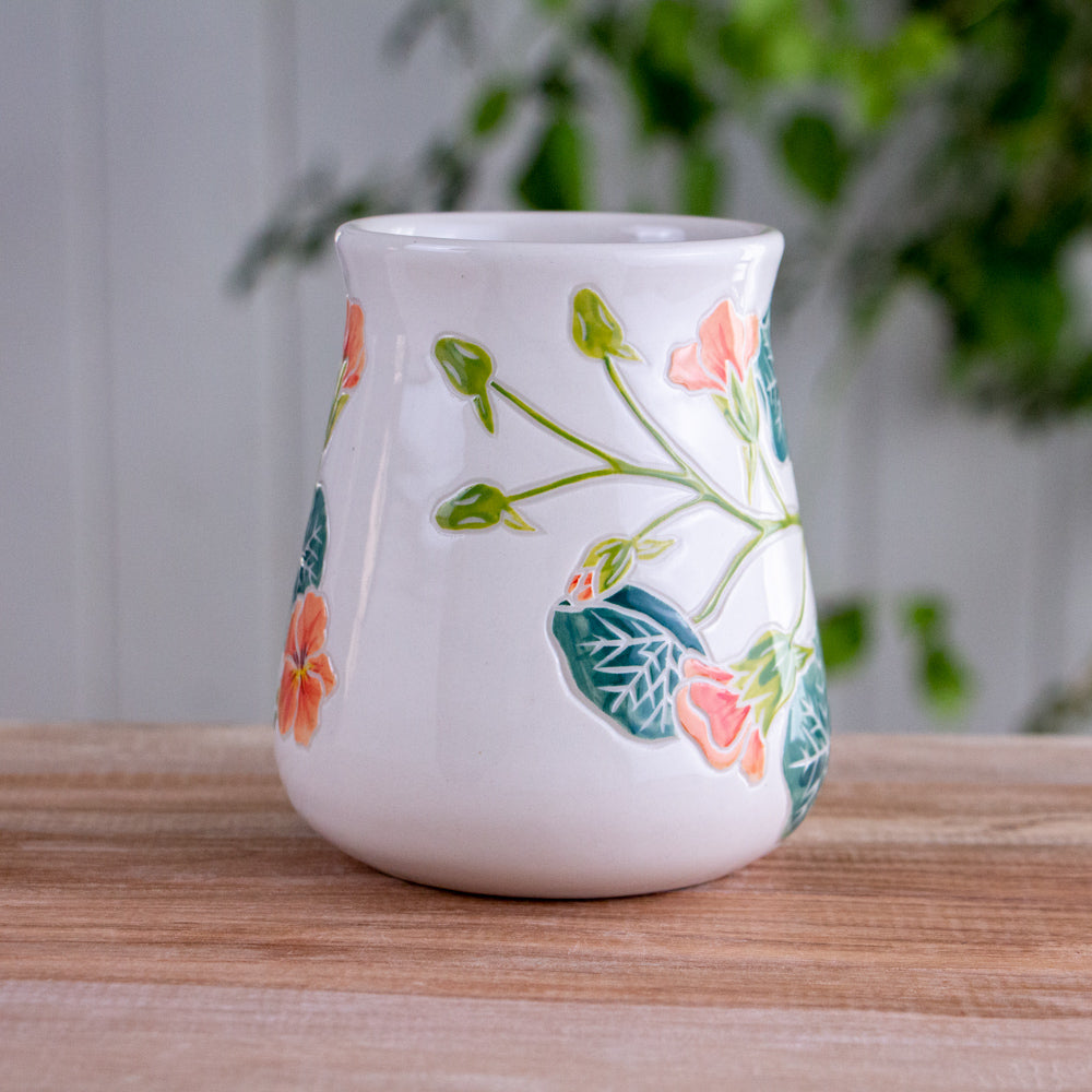 Tall Nasturtium Mug #1 [17oz]