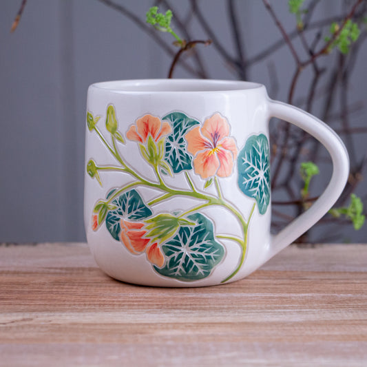 Nasturtium Mug