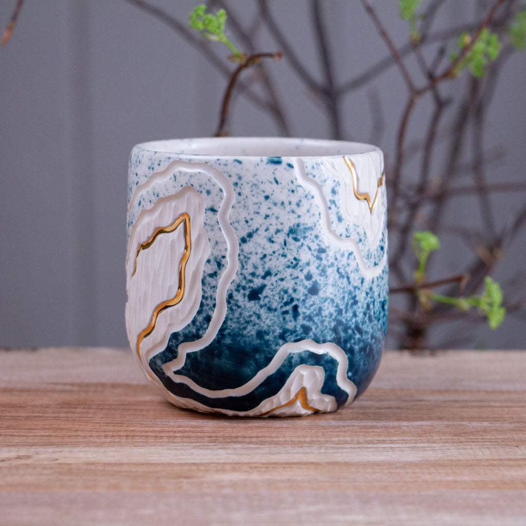 Teal Fade Trail Mug