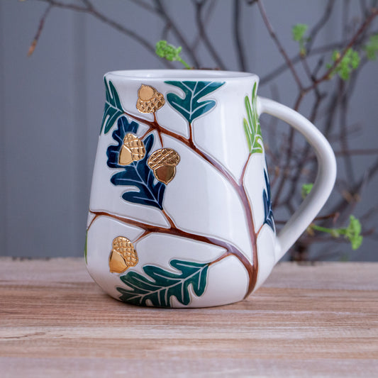 Tall Oak Branch Mug #2 [20oz]