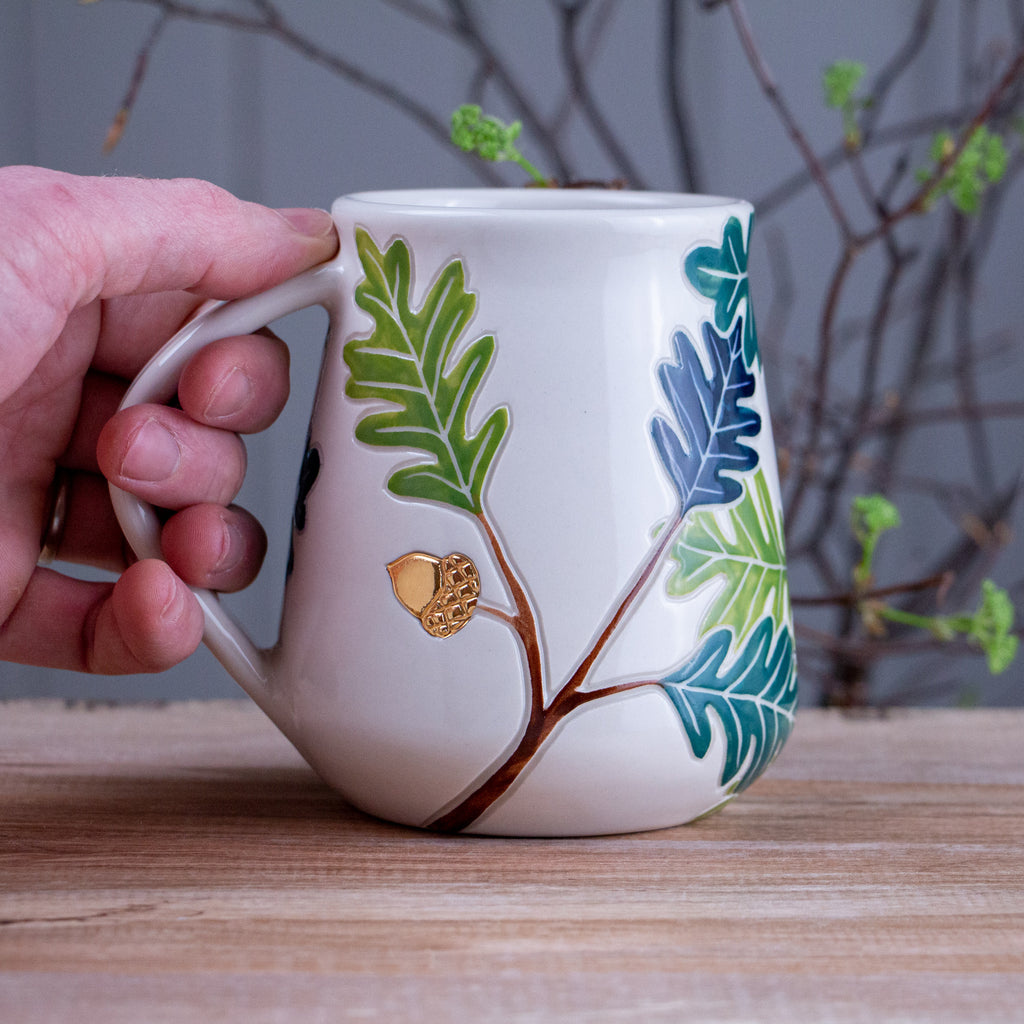 Tall Oak Branch Mug #2 [20oz]