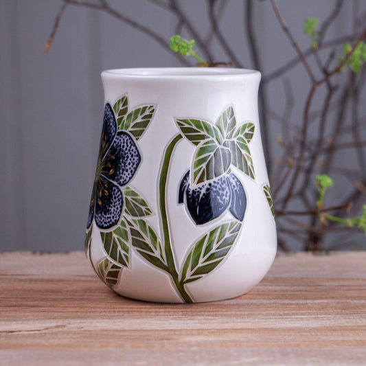 Tall Dark Hellebore Mug [20oz]