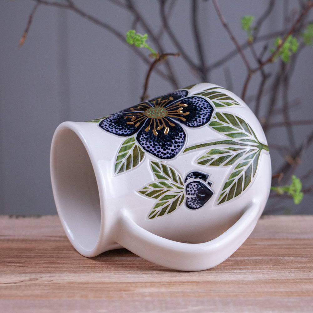 Tall Dark Hellebore Mug [20oz]