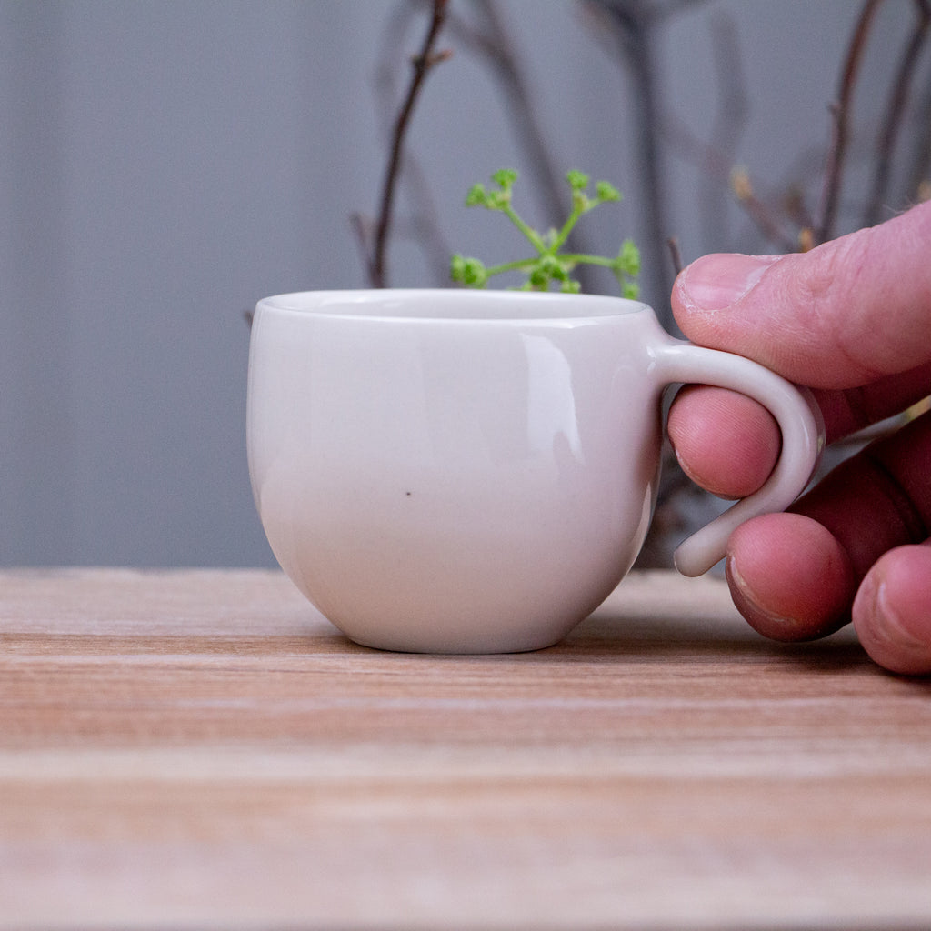 "Anna's Red" Hellebore Espresso Cup #2 [2.75oz]