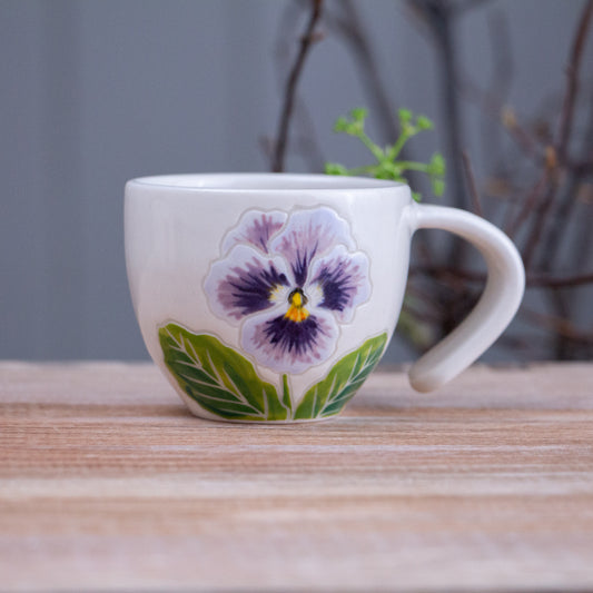 Pansy Espresso Cup #2 [3oz]