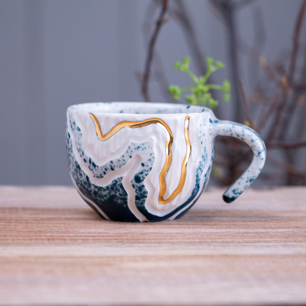 Teal Trail Espresso Cup #1 [3oz]