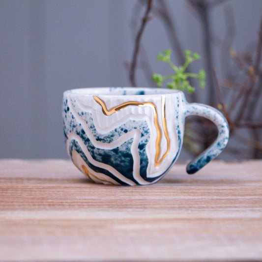 Teal Trail Espresso Cup #2 [2.5oz]