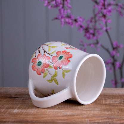 Tall Dogwood Branch Mug #3 [18oz]